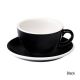 Buy Loveramics Egg Cappuccino Cup & Saucer 200mL (6pcs Set) Black online