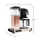 Moccamaster KBG Select Coffee Machine - Copper
